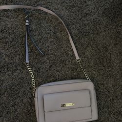 Michael Kors Pink Crossbody Purse – Gold Chain Strap