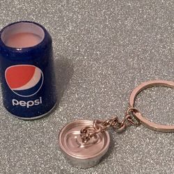 Pepsi Can Keychain 