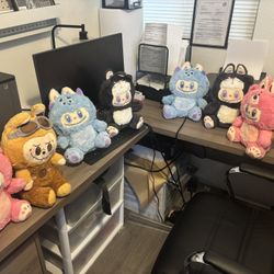 7 Pcs Labubu Plushies 