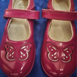 Clarks Patent Leather Light Up -Size 8 Toddler