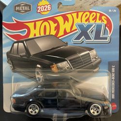 Hot Wheels XL Mainline Mercedes Benz 500 E NEW