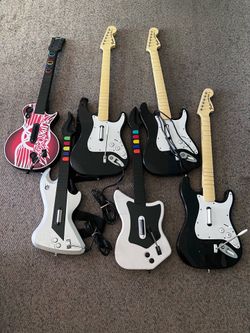 Guitar Hero/ Rock Band Guitars