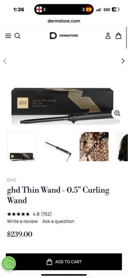 Curling wand