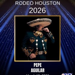 2 Pepe Aguilar Tejano Day Tickets