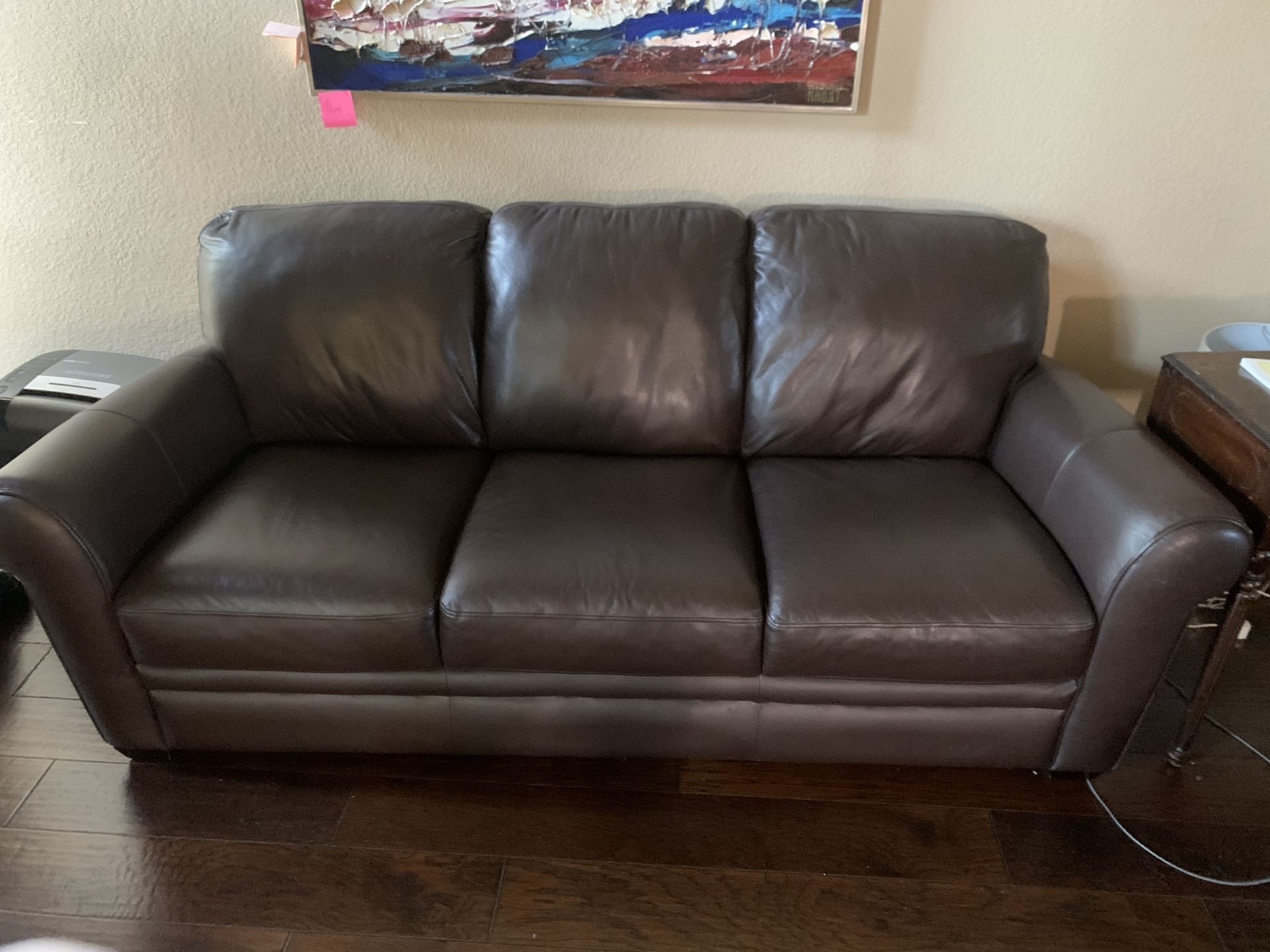 Leather Couch *Best Offer* Mint Condition