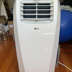 LG 10,000 BTU Portable Air Conditioner On Casters