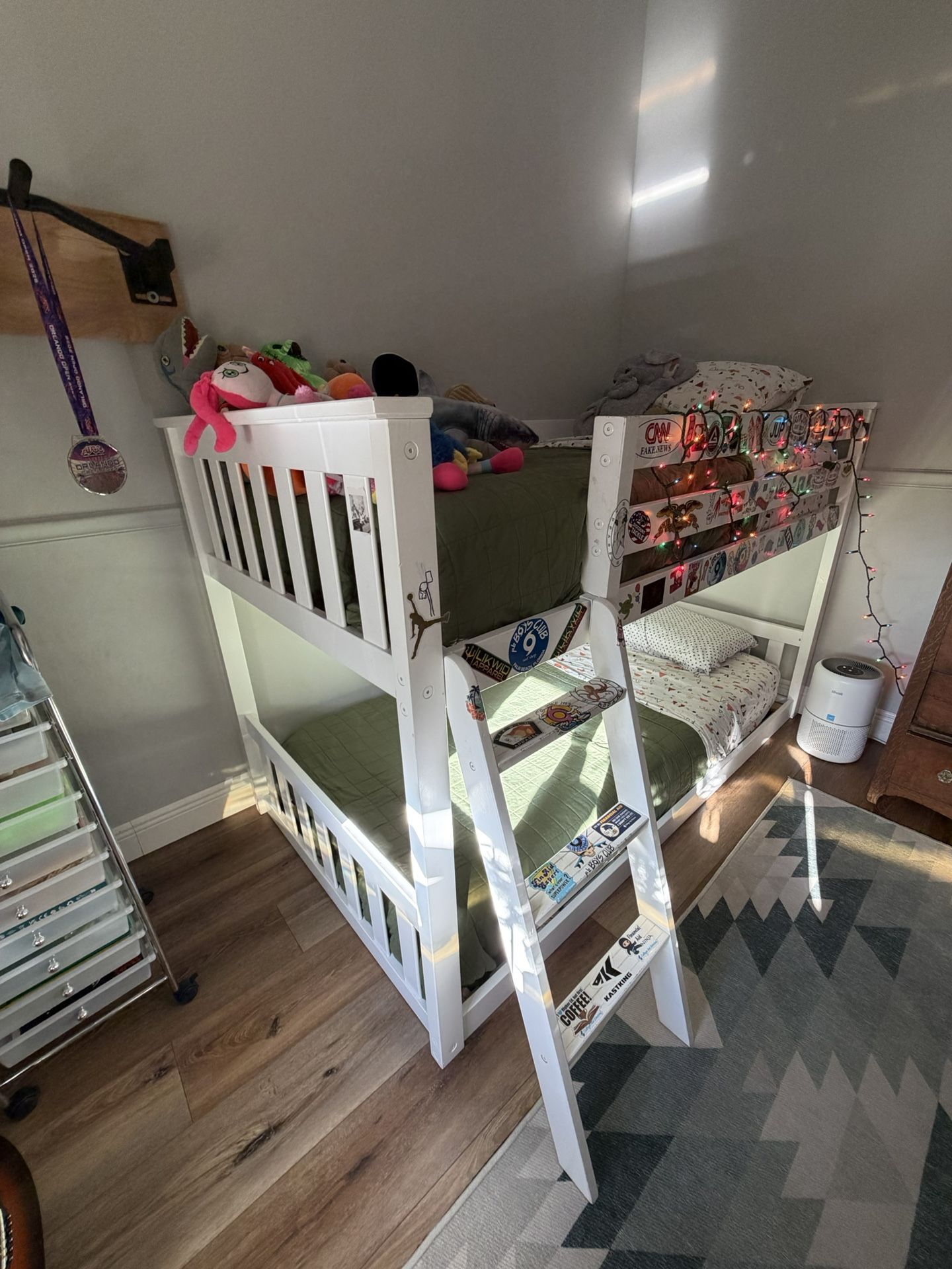 Twin Bunkbed Comes With One Mattress