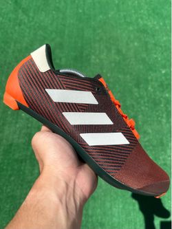 ADIDAS ROAD CYCLING SHOES “IMPACT ORANGE / SHADOW GREEN” (Sizes 10.5 and 11, Men’s Available)