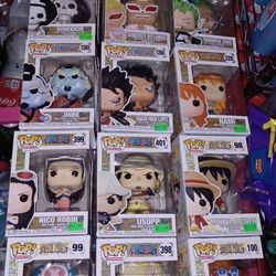 One Piece Funko Pops 