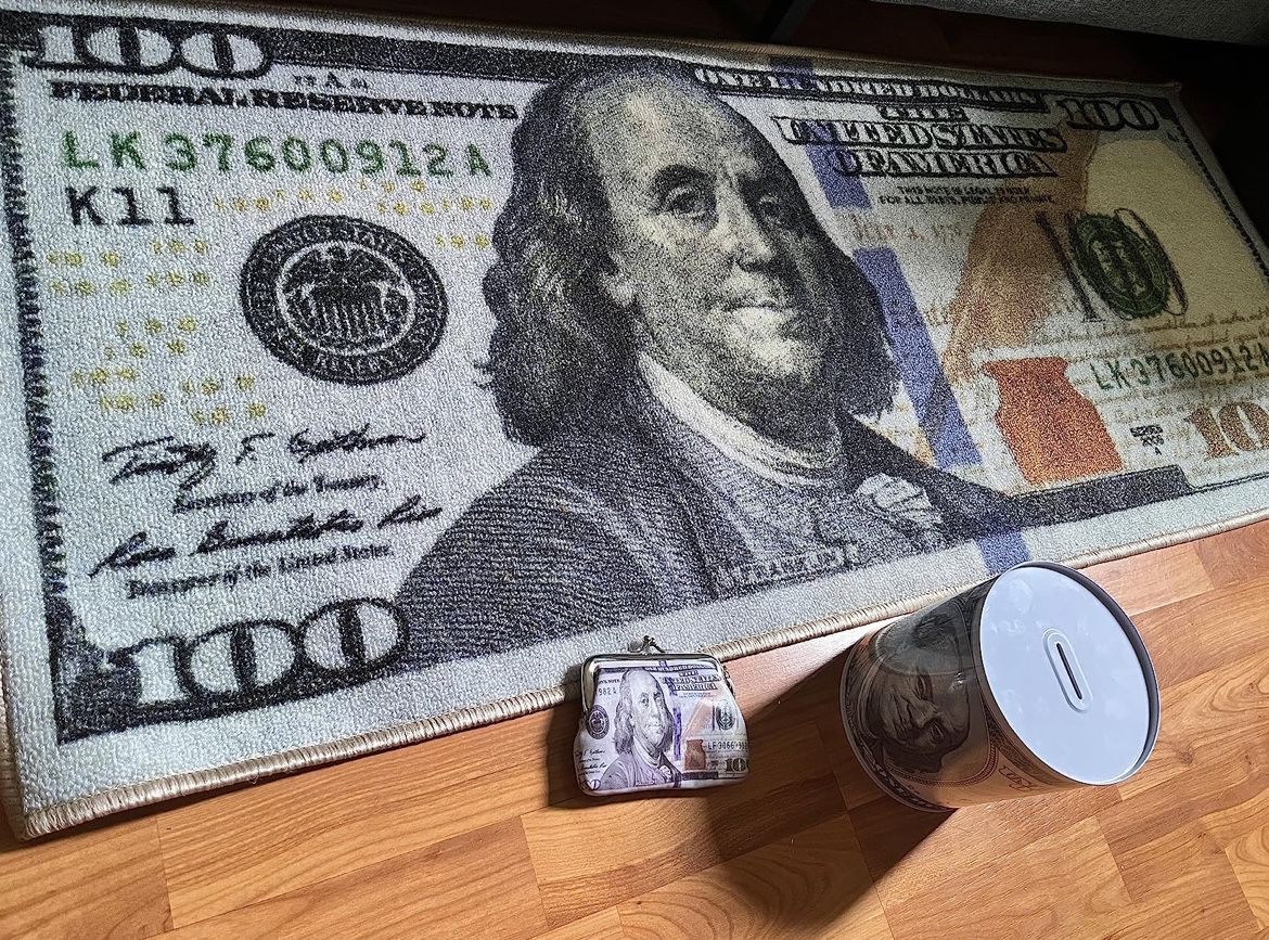 $100 Bill Runner 24x59 BRAND NEW