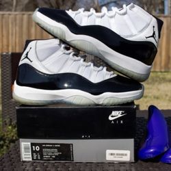 Jordan 11 “Concord” – Size 10 – OG All ⚪️⚫️