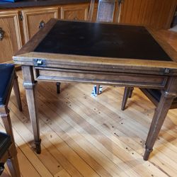 Expandable Table And 4 Chairs 