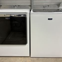Set De Lavadora Y Secadora Maytag Eléctrica 