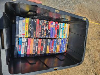 Large Collection of VHS Movies