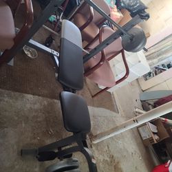 Exercise Bench With  Watgt 