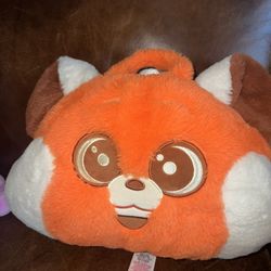 Turning Red Plush Bag With Blanket Inside ( Disney/ Pixar)