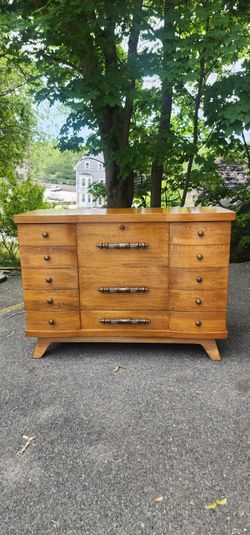 Walnut Finished MCM Cedar Chest***FREE DELIVERY AVAILABLE***
