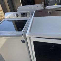 Top Load Washer And Dryer Set 