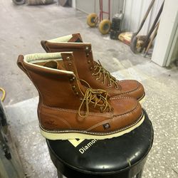 Thorogood 8” Steel Toe Boots 