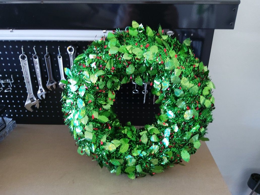Shiny Christmas Wreath