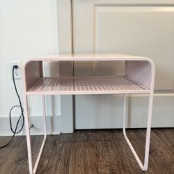 Pink Side Table