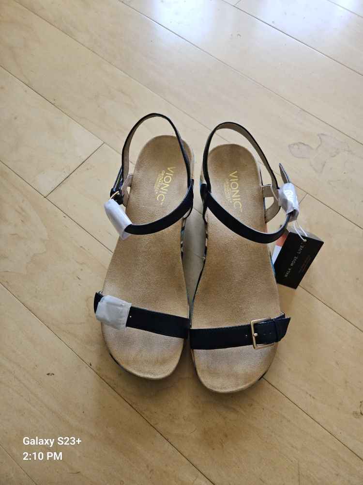 Vionics Enisa Wedge Sandals