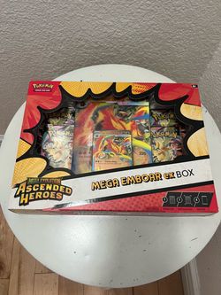 Ascended Heroes Mega Emboar ex Box