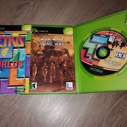 Star Wars Clone Wars/Tetris Worlds For The Original Xbox 