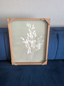 Framed Botanical Floral Wall Art