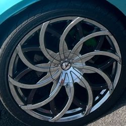 22inch Rims(6 or 5 Lug) $650 OBO!!!!!