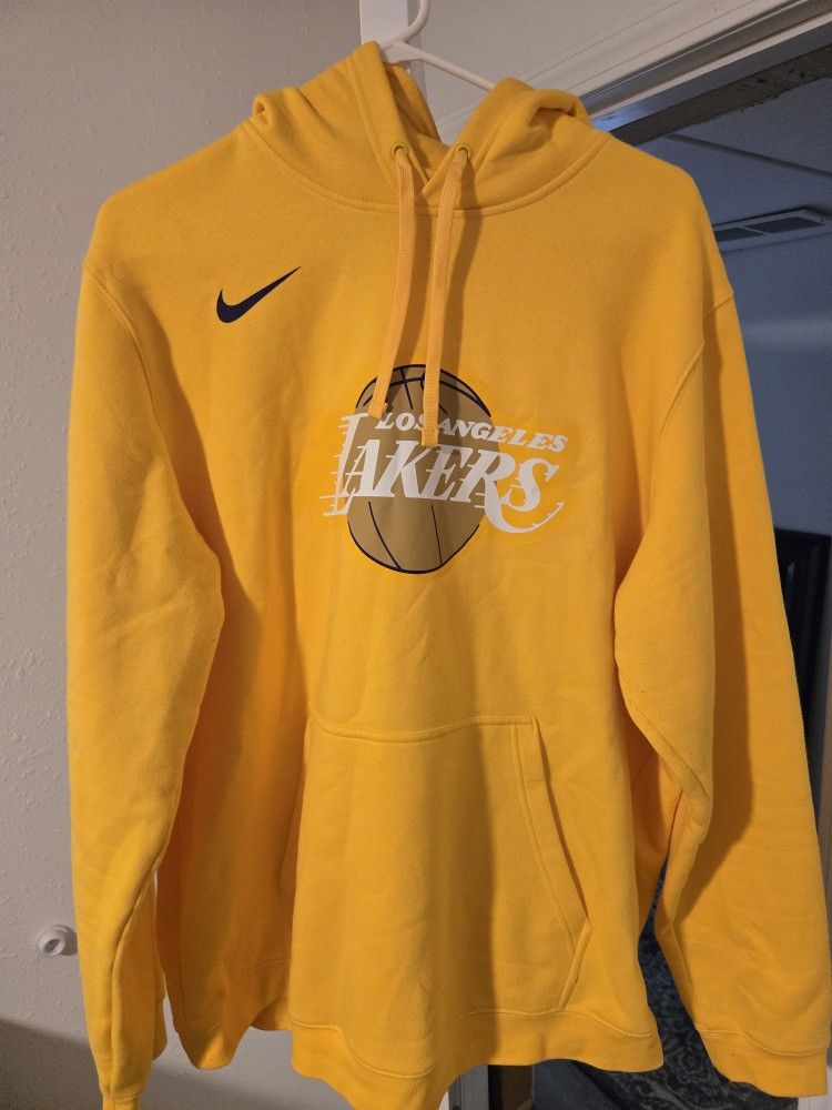 Los Angeles Lakers Nike City Edition Essential Logo Pullover Hoodie Men's XXL