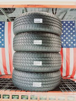 💰 Best deals are ca$h in person 4 USED TIRES 275/65R18 GOODYEAR WRANGLER FORTITUDE HT 275 65 18
