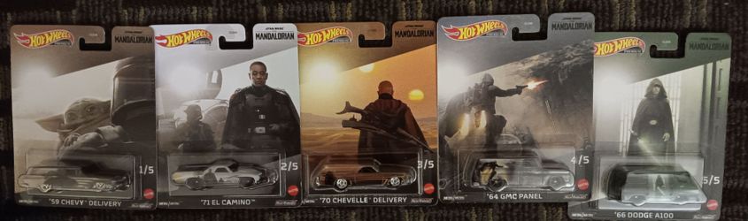 Hotwheels complete  star wars set