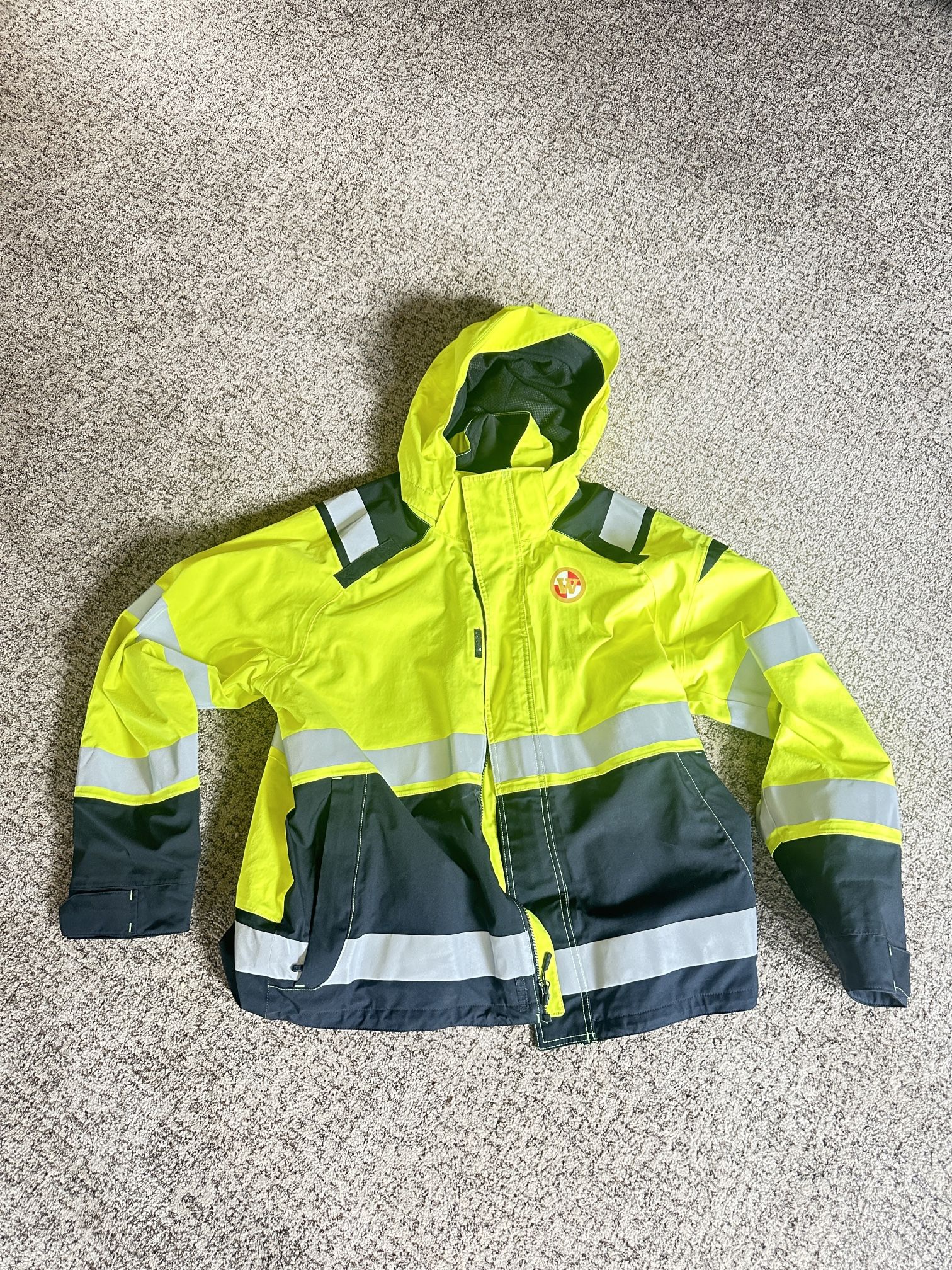 Hi Vis - XXL Rain Jacket - Blåklåder