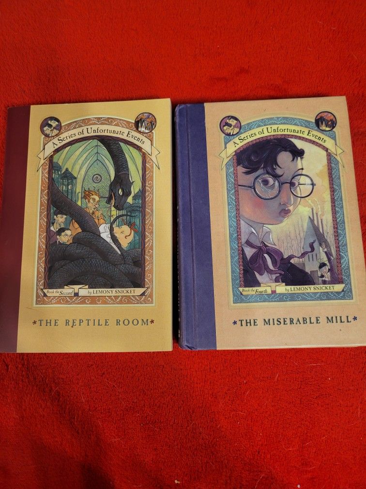 A Series of Unfortunate Events book lot