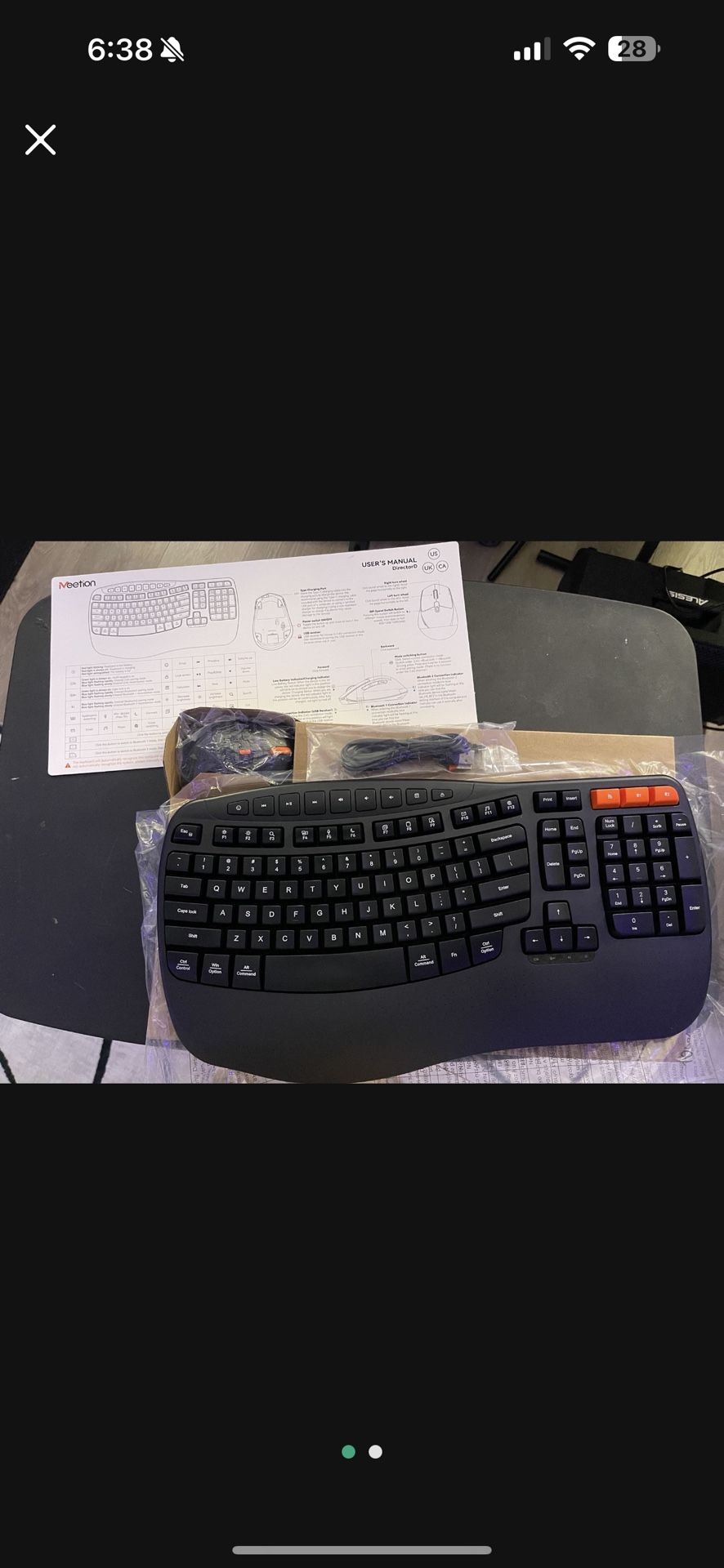 Brand New Wireless Gaming Keyboard And Mouse
