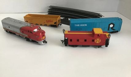 Bachmann Trains Galaxy Santa Fe Loose Set