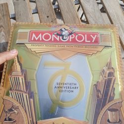 Monopoly Game 70th Anniversary Edition  - Trades Welcome 