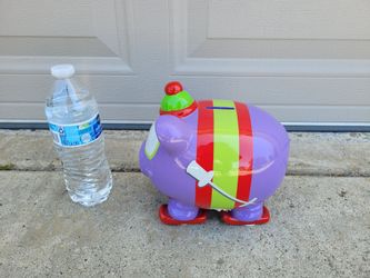 Porcelain piggy bank