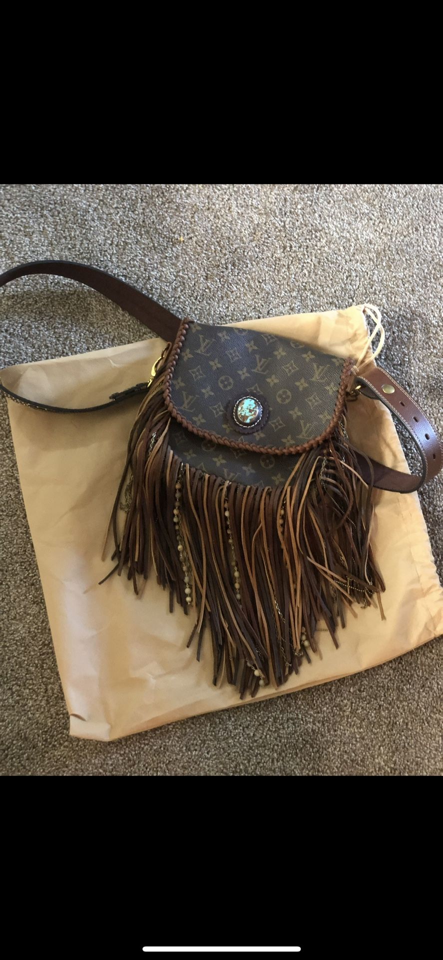 Louis Vuitton Vintage Boho Bag Authentic