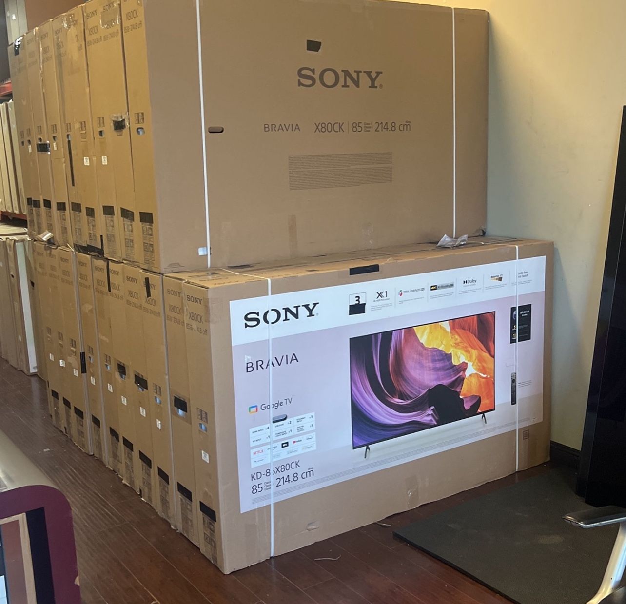 Sony Bravia 85 Inch 4K Tv Smart Kd85x80k