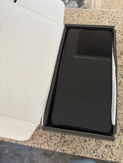 Black Android Smartphone in Box