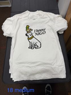 I Know NIGO Graphic T-Shirt Medium