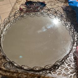 Mirror Table Center Piece
