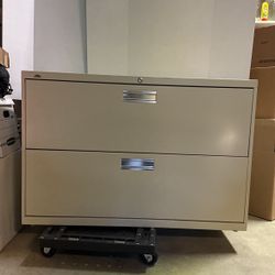 2 Drawers HON Lateral Filling Cabinets