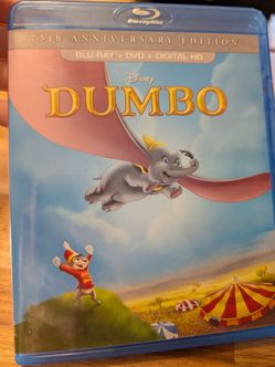 (G) Disney Dumbo 75th Anniversary Edition Blu-Ray + DVD