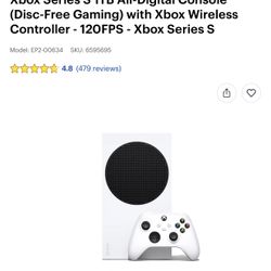 Xbox Series S 1tb