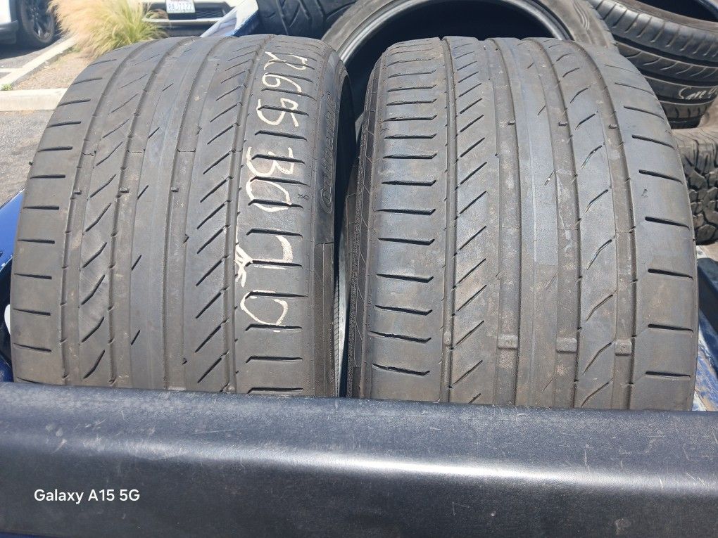 265/30R20 Continental Tires (2)