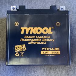 YTX14AH-BS - Sealed Agm Battery