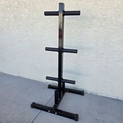 Olympic Weight Plate Tree Holder